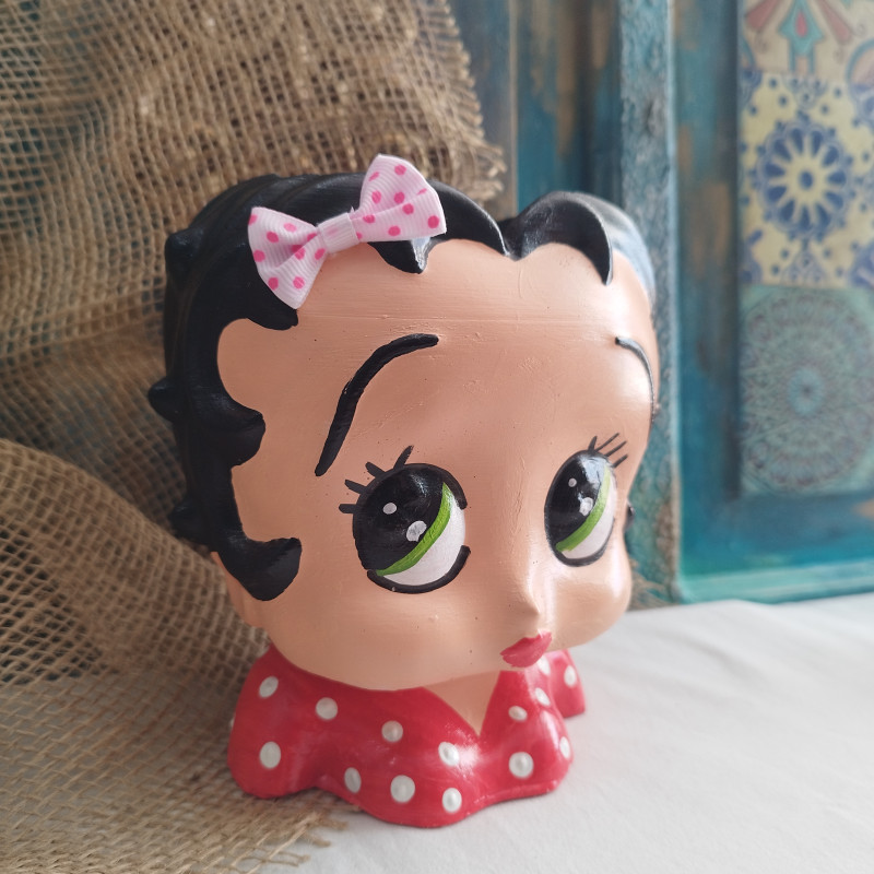 Betty Boop Saksı