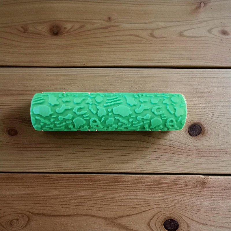 Model 008 - Polimer Kil Doku Oklavası / Seramik Çamuru Desen Rulosu