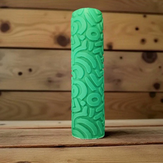 Model 010 - Polimer Kil Doku Oklavası / Seramik Çamuru Desen Rulosu