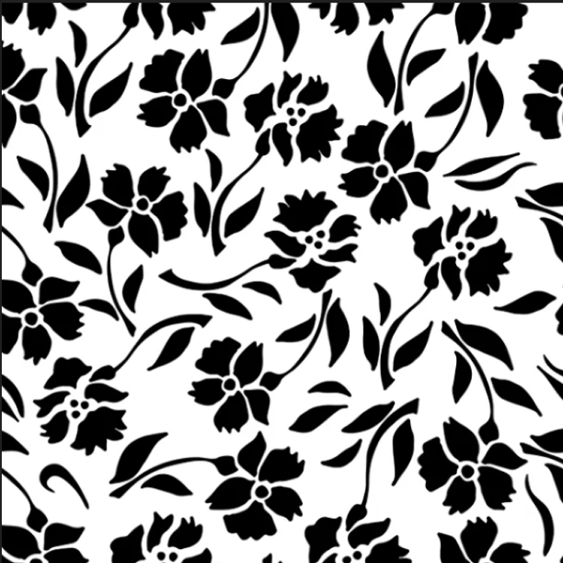 Model 019 - Polimer Kil Doku Oklavası / Seramik Çamuru Desen Rulosu